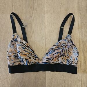 2/$20 lingerie - Stella McCartney Tiger Striped Bralette, 32D